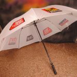 Fiber Manual Open Golf Umbrella