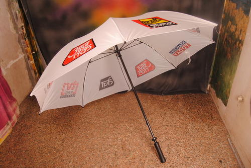 Fiber Manual Open Golf Umbrella