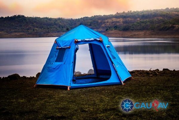 10 People Cottage Tent/ Auto Pop up / STANDING HEIGHT/SPACIOUS