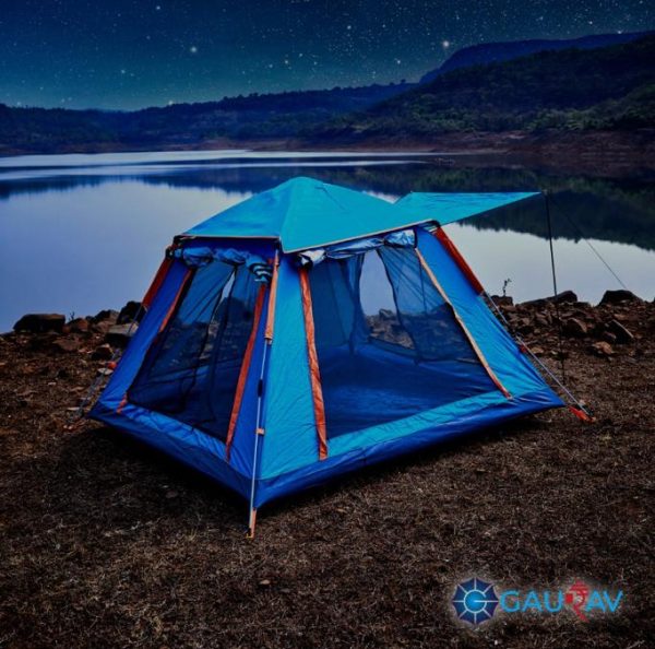 10 People Cottage Tent/ Auto Pop up / STANDING HEIGHT/SPACIOUS