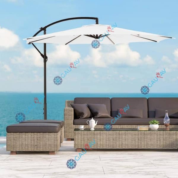 Side Pole Round Umbrella