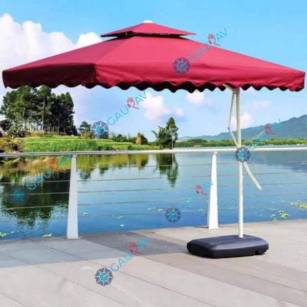 Side Pole Square Umbrella