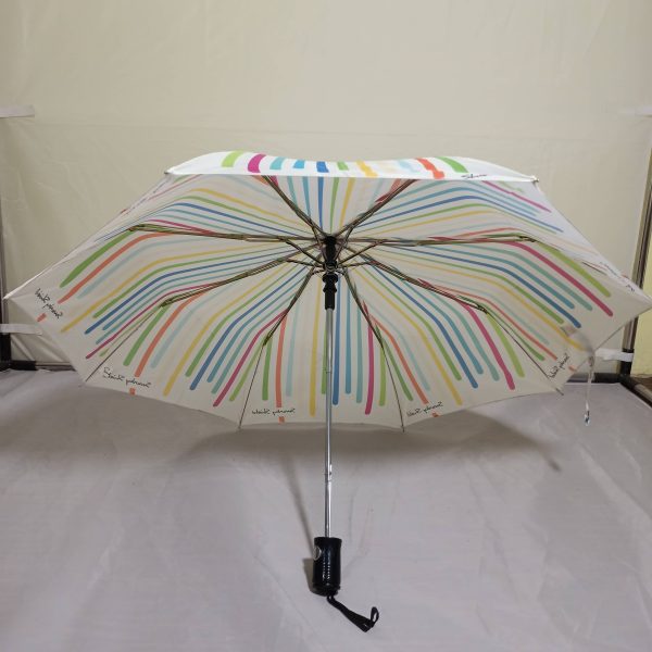 DESIGNER UMBRELLAS 3 FOLD ( DROP LINE COLOURED )