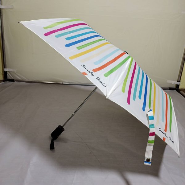 DESIGNER UMBRELLAS 3 FOLD ( DROP LINE COLOURED )